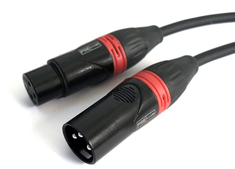 Pulse Mikrofonkabel 0,38m XLR-M/XLR-F