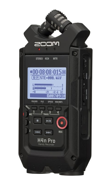 Zoom H4n PRO Handy Recorder svart