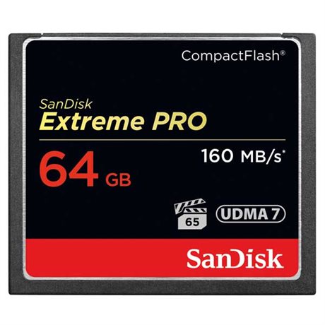 SanDisk CF EXTREME PRO 64Gb 160 MB/s
