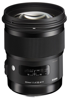 Sigma 50/1.4 DG HSM Art till Nikon