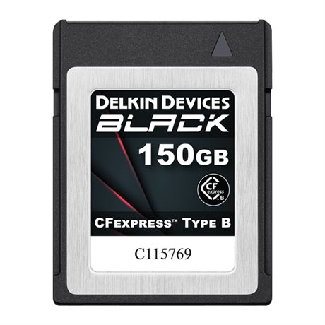 Delkin BLACK CFexpress 150Gb Typ B 1725/1530mb/s