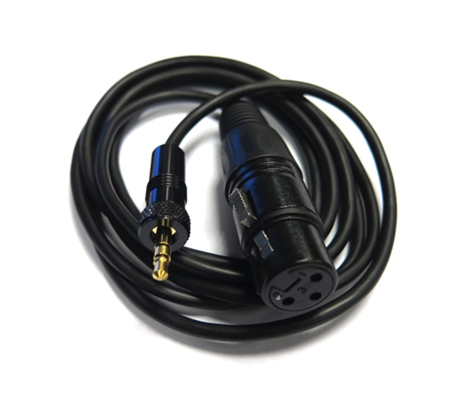 Pulse Mik. kabel 1.5m XLR-F/TRS 3.5mm