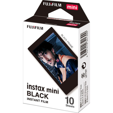 Fujifilm INSTAX Mini film BLACK FRAME