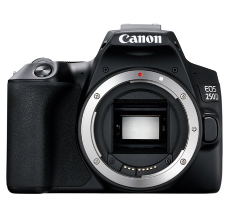 Canon EOS 250D kamerahus svart inkl. 64Gb