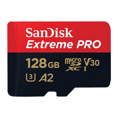 SanDisk SDXC micro EXTREME PRO 128Gb 200mb/s A2 C10 V30 UHS-I