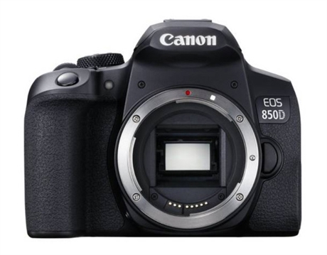 Canon EOS 850D kamerahus "delad kartong"