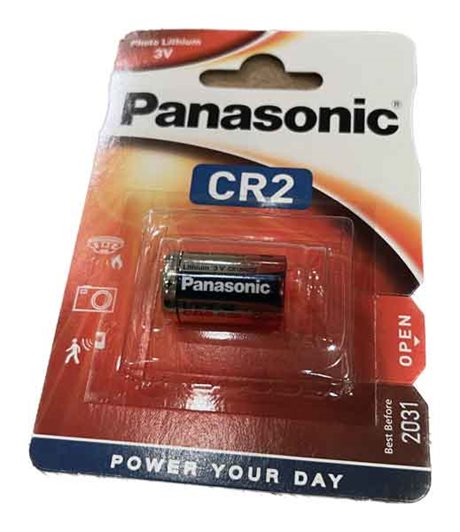 Panasonic CR2 Litium  3V 1-p