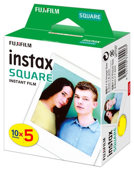 Fujifilm INSTAX SQUARE film 5x10/paket