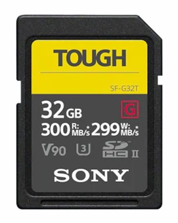 Sony SDHC 32Gb TOUGH UHS-II V90 U3 300/299mb/s