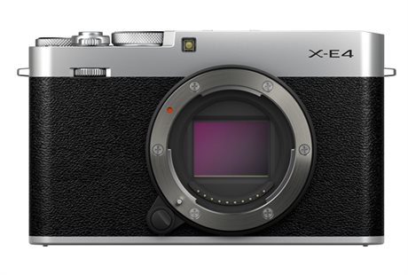 Fujifilm X-E4 kamerahus silver inkl. tillbehörskit