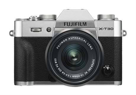 Fujifilm X-T30 II + XC 15-45 silver inkl. extra batteri och 64Gb