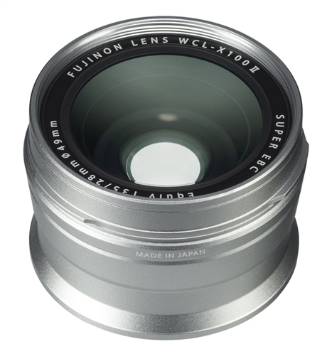 Fujifilm WCL-X100 II silver vidvinkeladapter 