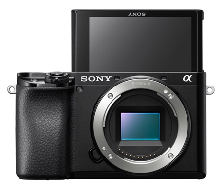 Sony A6100 kamerahus svart "delad kartong"