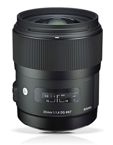 Sigma 35/1.4 DG HSM Art till Canon inkl. UV-filter