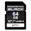 Delkin BLACK SDXC 64Gb UHS-II V90 300/250Mb/s